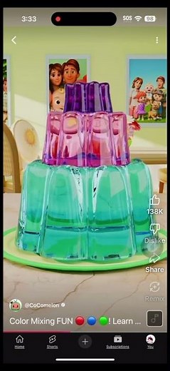 Color and Mix with Jello