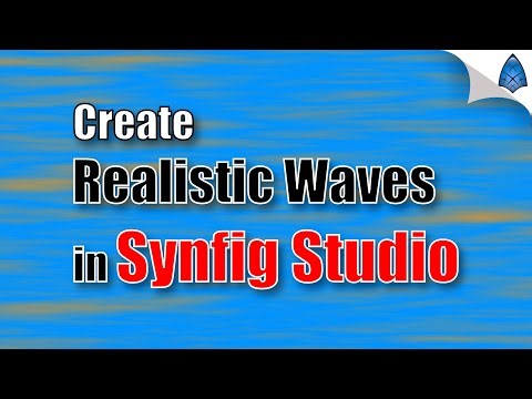 Realistic Water Waves | Synfig Animation Tutorial
