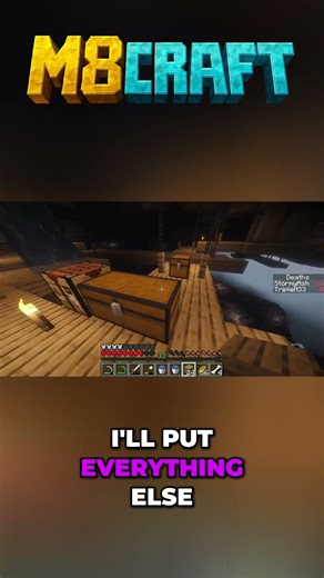 Minecraft Cave Escape: Building, Crafting, and Epic Rescues! #shorts