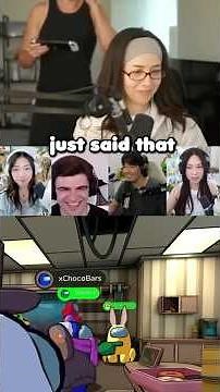 Ellum & Pokimane Troll in Among Us 😂