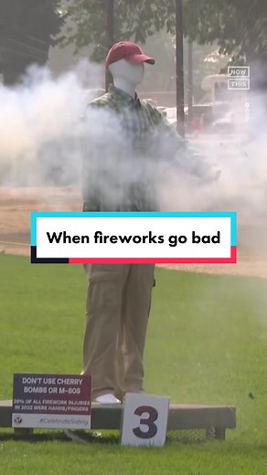 With the Fourth of July around the corner, the U.S. Consumer Safety Commission demonstrated some of the potential dangers of mishandled fireworks, which... well... just watch the mannequins #fireworks #fireworksgonewrong #fireworkssafety #fourthofjuly