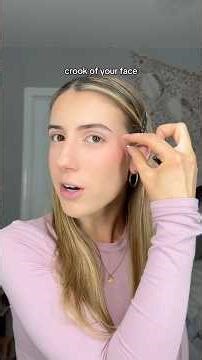 30 HARD MAKEUP CHALLENGE DAY 8🥰 How to use powder highlighter! #makeuptutorial #makeuphack #grwm