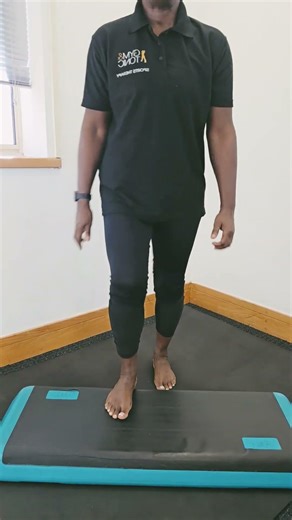 Weeks 5-6: Return to Activity - Step Jumps (low step). #anklerehab