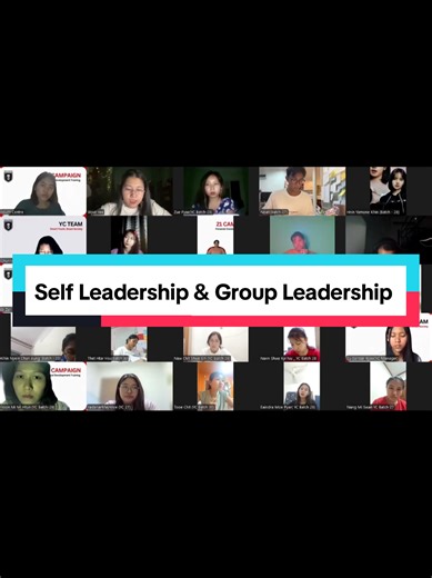 " Self Leadership & Group Leadership..." Youth Centre Association, YC ...