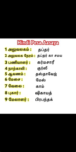 #shorts 🙏 சின்ன சின்ன ஹிந்தி வாக்கியங்கள்✌️#shortsfeed #spokenhindi #shortsviral #spokenhindieasy