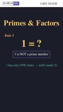 GRE keeps testing these prime number traps! #GRE #GREMath #GREPrep