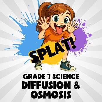 Diffusion & Osmosis SPLAT! Science Game - No Prep Grade 7 Review