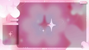 Aesthetic Y2K Pink | Animated Stream Overlay Pack - Etsy