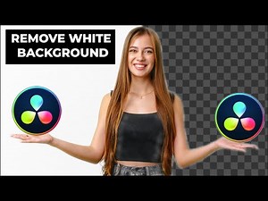 Remove ANY White Background in Seconds – DaVinci Resolve Tutorial