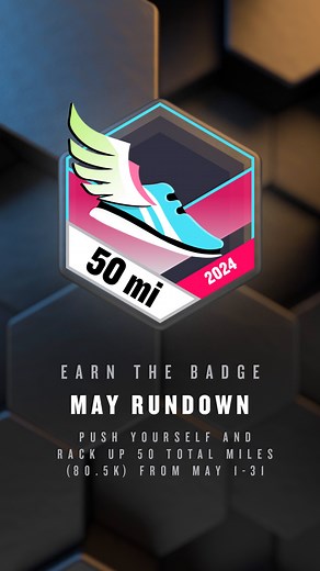 102K views · 223 reactions | 50 miles of running activities. That’s all that stands between you and this #GarminConnect challenge badge. | Garmin | Facebook