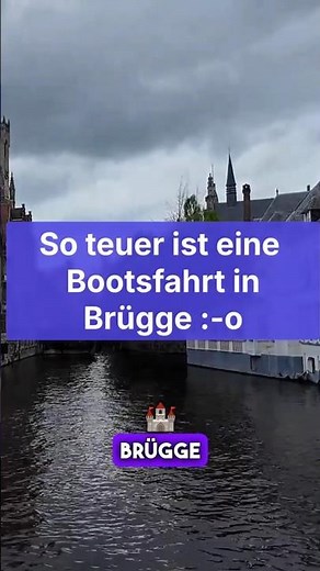 Why everyone goes to Bruges #Canals #TravelSecret #Shorts