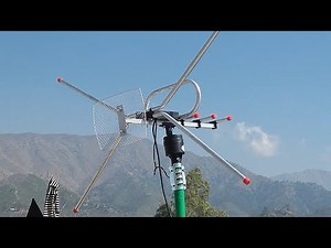 How to install a Remote Controlled outdoor TV antenna step by step...