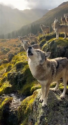 EPIC Wolf Howl: The Pack Declares It's SNACK-O-CLOCK! #foryouシ #millionaire #video