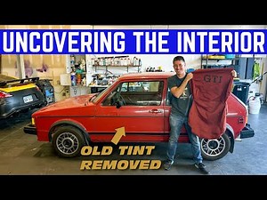 UNCOVERING This 40 Year Old MK1 GTI Interior For The FIRST TIME