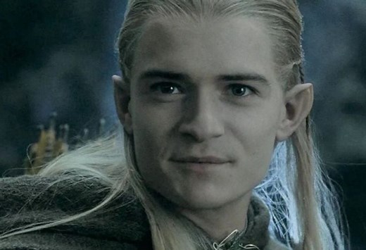 The only line Legolas says to Frodo in 'Lord of the Rings'