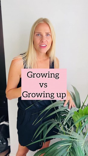 20K views · 774 reactions | Grow up VS growing-be sure to practice...