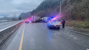 I-84 reopens in the Gorge after deadly crash on icy roads