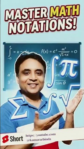 Master Maths Notations! ||MathSymbols || Learn Math || #shorts #ytshort #mathstricks #shortfeeds