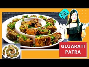 Homemade Gujarati Patra Recipe - How To Make Patra At Home - Traditional Gujarati Patra