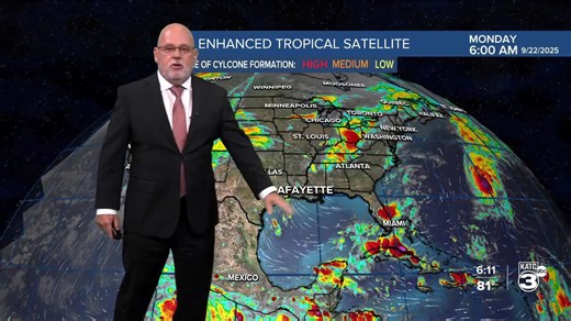 KATC Weather Forecast 6pm 09-22-25
