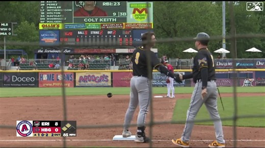 Keith's bases-clearing triple