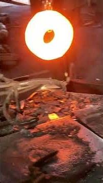 Inside the forging factory Watch How Forging Workers Shape Red-Hot Steel in Seconds #forging