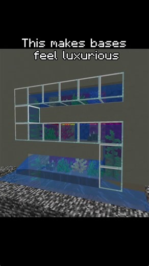 Turn Your Wall Into an Aquarium in Minecraft