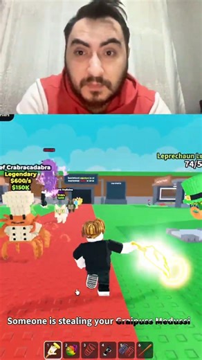 HE WAS ABOUT TO STEAL MY ITEM #stealabrainrot