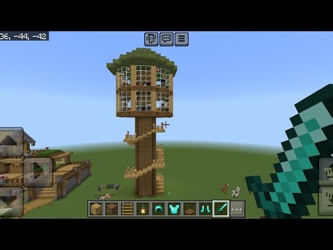 Minecraft ultimate treehouse survival build |#minecraft #treehouse #ultimatebuild #minecraftsurvival