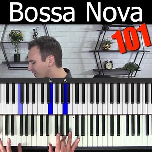 Easy way to play Bossa 🎹🎶 You can learn more about this style here: https://loom.ly/px9Q38Q #piano #pianolesson #pianowithjonny #jonnymay #easypiano #pianotip #jazzpiano | Jonny May