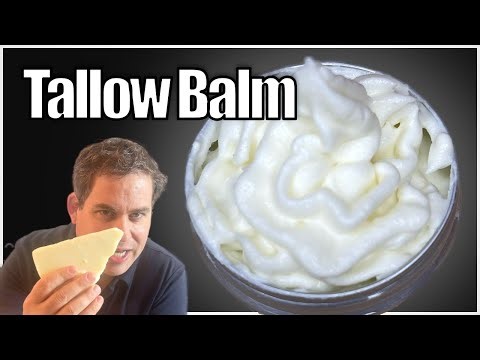 I Turned Beef Fat Into Hand Cream. Too Easy. Two Ingredients. Tallow Balm