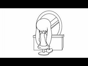 Hair Cutting with Inkling Girl │ Splatoon Short