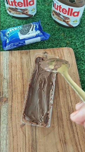 Nutella Oreo Chocolate🍫 #shorts