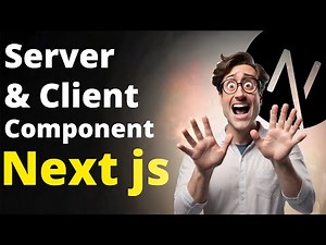 Next.js Tutorial for Beginners | Server Component VS Client Component with TypeScript | Lecture 4