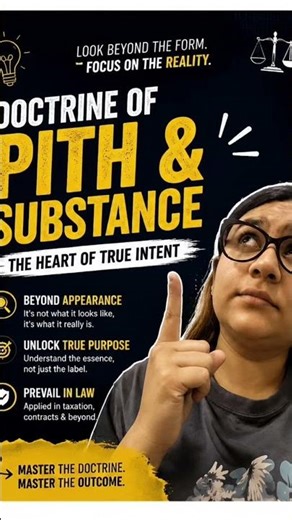 What is the Doctrine of Pith and Substance? ⚖️