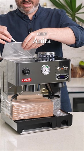 Unboxing the Lelit Anita: Home Espresso Machine with Built-in Grinder
