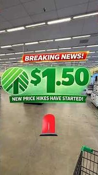 NEW prices are HERE OFFICIALLY #dollartree #fypシ #viral #breakingnews