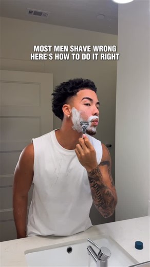 z. on Instagram: "Clean shave routine with me #reels #mensroutine #menslifestyle #shaving"