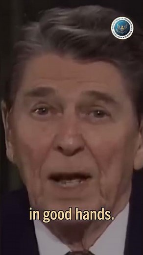 President Reagan's Farewell Address to the Nation, 1989.