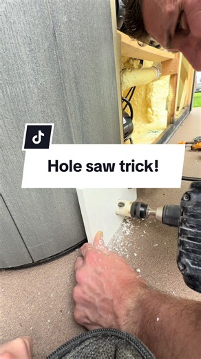 Create Larger Holes with a Simple Hole Saw Trick