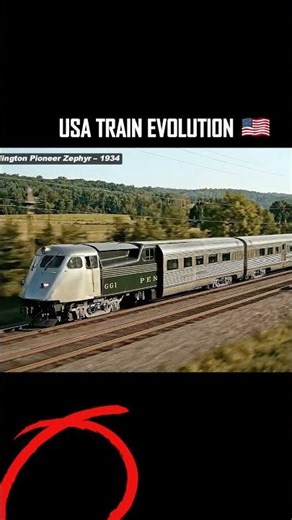 The Evolution of American Trains Is Unreal (1830 vs 2121)