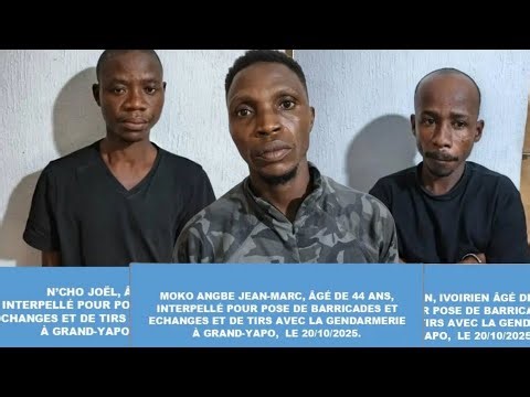 THE CONFESSIONS OF THE KILLED GENDARME'S MURDERERS IN AGBOVILLE _CpK Tv Inter