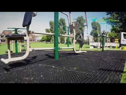 Fresh Air Fitness Outdoor Gym Installation Time-lapse