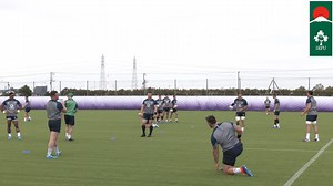 32K views · 1.1K reactions | Ireland hit the pitch this morning for their first training session in Japan. We hear from Tadhg Beirne and Niall Scannell as they get to grips with the humidity and look ahead to the first game. | IrishRugby | Facebook
