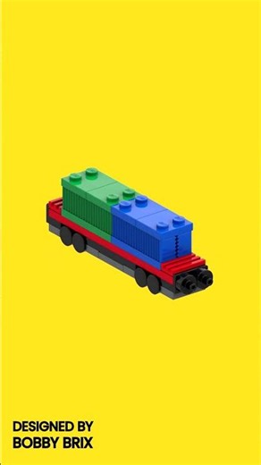 Build a LEGO Container Wagon!