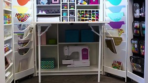 Meet Her HobbyBox! Built for small space crafters! For more info: http://www.theoriginalscrapbox.com/products/her-hobby-box | Create Room