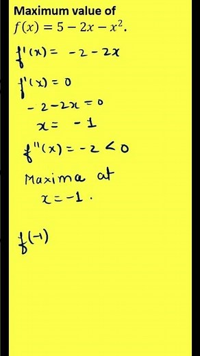 Local maxima and minima #maths #calculus #ytshorts #exam #cbse #isc #mathematics #differentiation