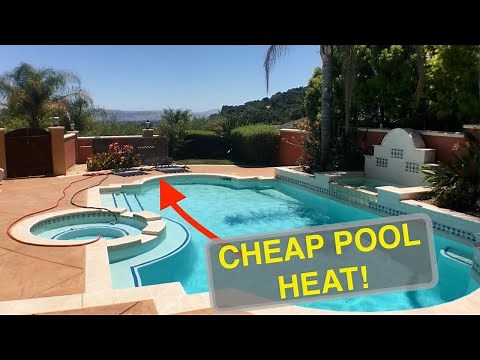 Cheapest Pool Heating ☀️Hack!