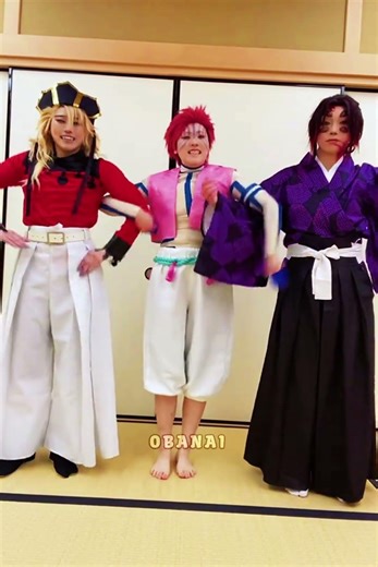 demon Slayer cosplay no roots 😂#demonslayer #cosplay #kny #tomioka #akaza #muichiro #anime #foryou