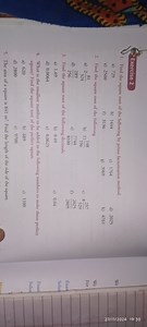 Exercise 2Find the square root of the following by prime facto... | Filo